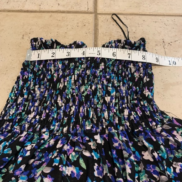 💜 Candy Couture Floral Maxi Skirt - Strapless Boho Chic - Size XL - Picture 7 of 8